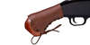 WOOX Gladiatore Leather Grip Cover zapewnia komfortowy podparcie policzka, chroni drewno kolby przed uszkodzeniami i wilgocią, a także dopasowuje się do kształtu.